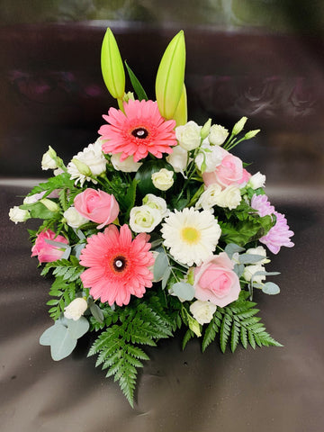 Pale Pink and White Posy